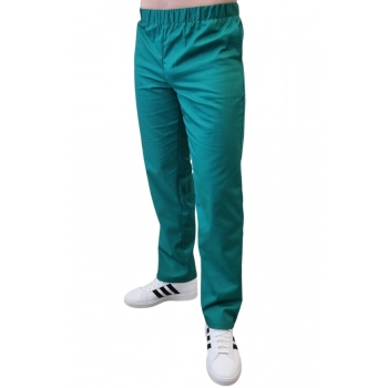 Spodnie medyczne zielone dla sanitariusza roz. XL