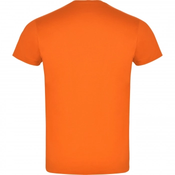 Męska koszulka T-shirt 100% miękka bawełna pomarańczowa roz. M