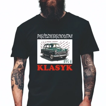 Koszulka Męska Prezent na 40 50 60 urodziny dla faceta T-shirt dla niego W3 roz. L