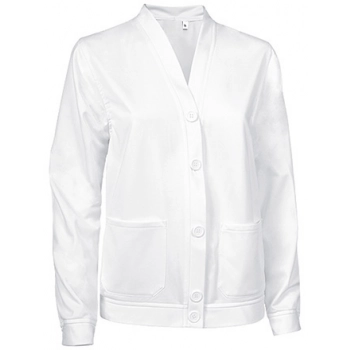 Bluza kurtka medyczna kosmetyczna na guziki biała roz. M