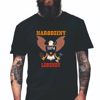 Koszulka Męska Prezent na 40 50 60 urodziny dla faceta T-shirt dla niego W5 roz. XXL