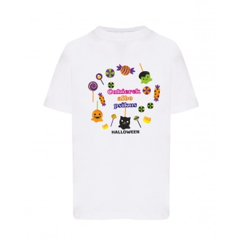 T-shirt koszulka dla dziecka na halloween idealna na prezent W9 roz. 3/4