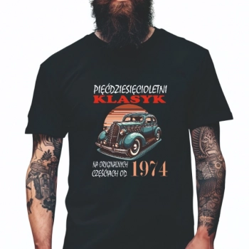 Koszulka Męska Prezent na 40 50 60 urodziny dla faceta T-shirt dla niego W2 roz. XL