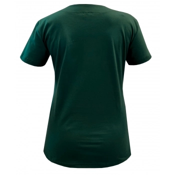 Bluza medyczna zielona butelka elastyczna bawełna roz. XL