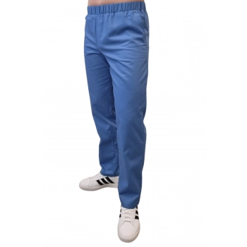 Spodnie medyczne niebieskie dla sanitariusza roz. 3XL