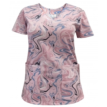 Bluza medyczna W16 elastyczna bawełna roz. 3XL