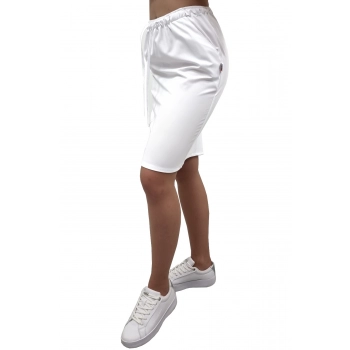 Spódnica medyczna biała casual premium roz. XL