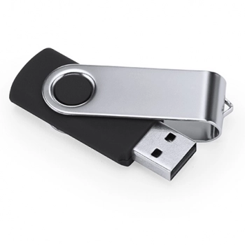 Pendrive 32GB USB 2.0 czarny metalowy klips
