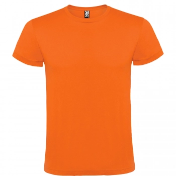 Męska koszulka T-shirt 100% miękka bawełna pomarańczowa roz. M