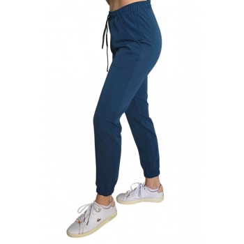 Joggery medyczne morskie casual premium roz. XS