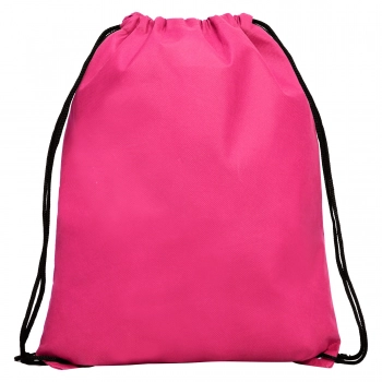 Worek ,torba na sznurkach kolor różowy