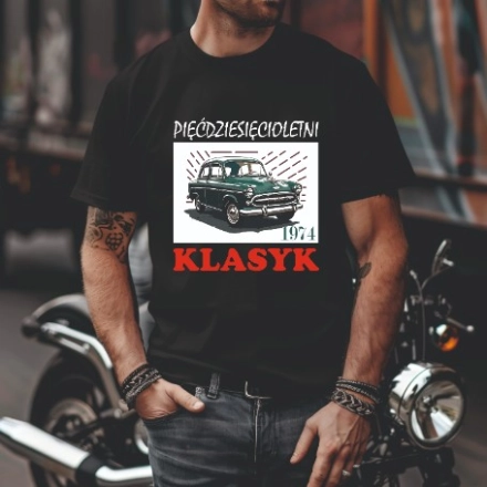 Koszulka Męska Prezent na 40 50 60 urodziny dla faceta T-shirt dla niego W3 roz. M – koszulka t-shirt robocza – odzież f - inne ujęcie