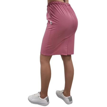Spódnica medyczna brudny róż casual premium roz. M – odzież robocza Modern Company - inne ujęcie Spódnica medyczna brudny róż casual premium roz. M – odzież robocza Modern Company - inne ujęcie