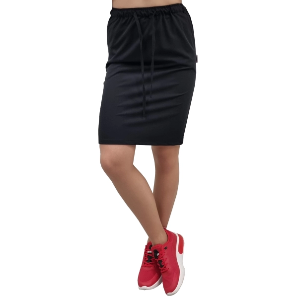 Spódnica medyczna czarna casual premium roz. XXL – odzież robocza Modern Company