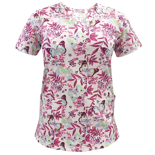 Bluza medyczna W13 elastyczna bawełna roz. XXL