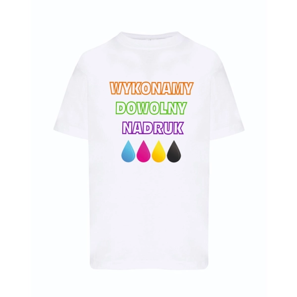 T-shirt koszulka dla dziecka na halloween idealna na prezent W13 roz. 12/14 – koszulka t-shirt robocza – odzież firmowa - inne ujęcie