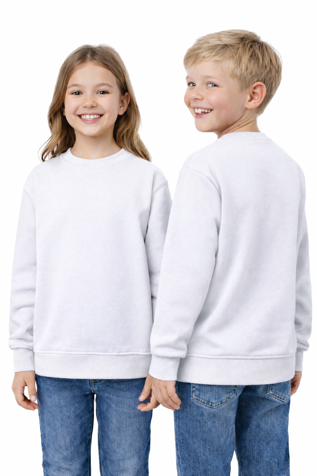 Bluza dziecięca robocza biała