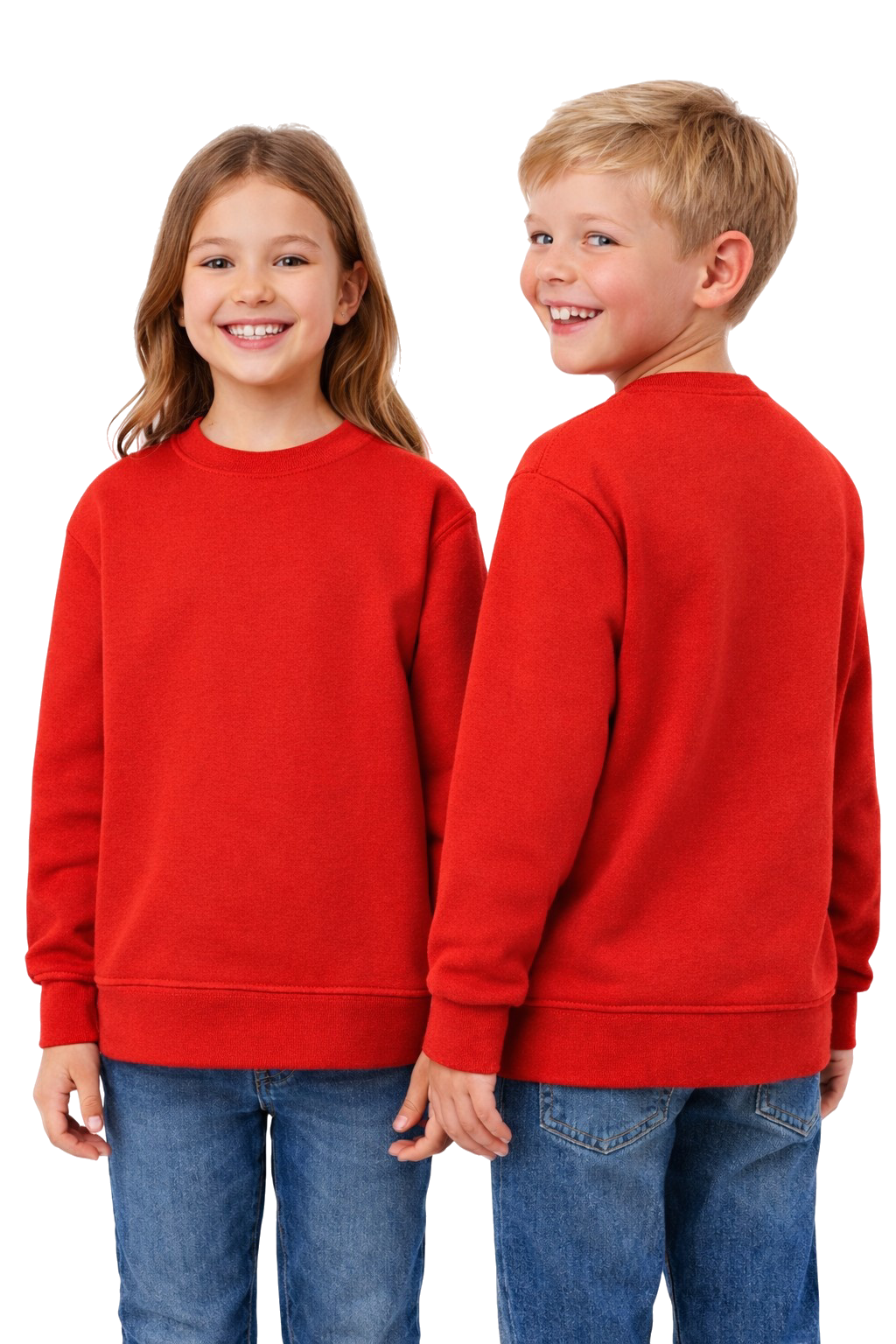 Bluza dziecię ca robocza czerwona