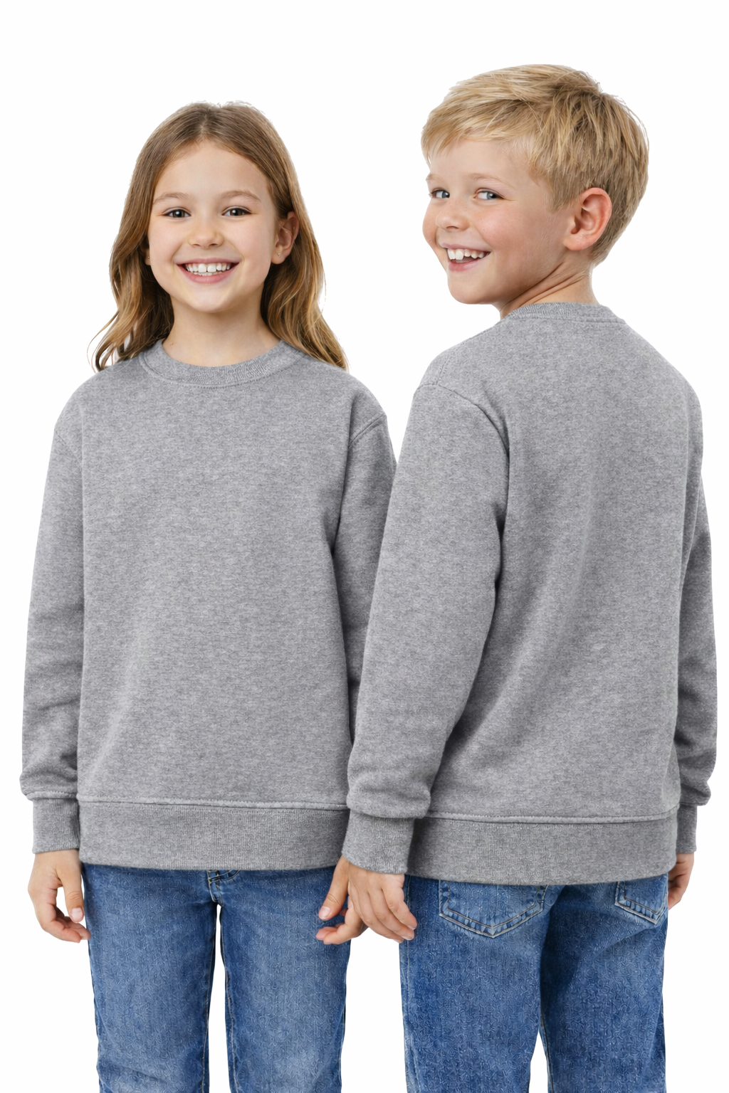 Bluza dziecięca robocza szara