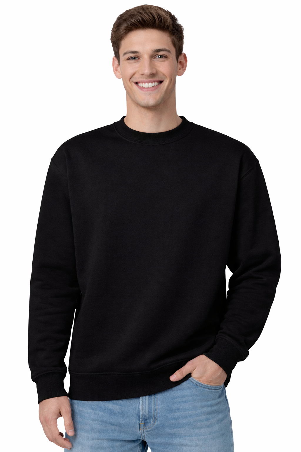 Bluza dresowa męska kolor czarny