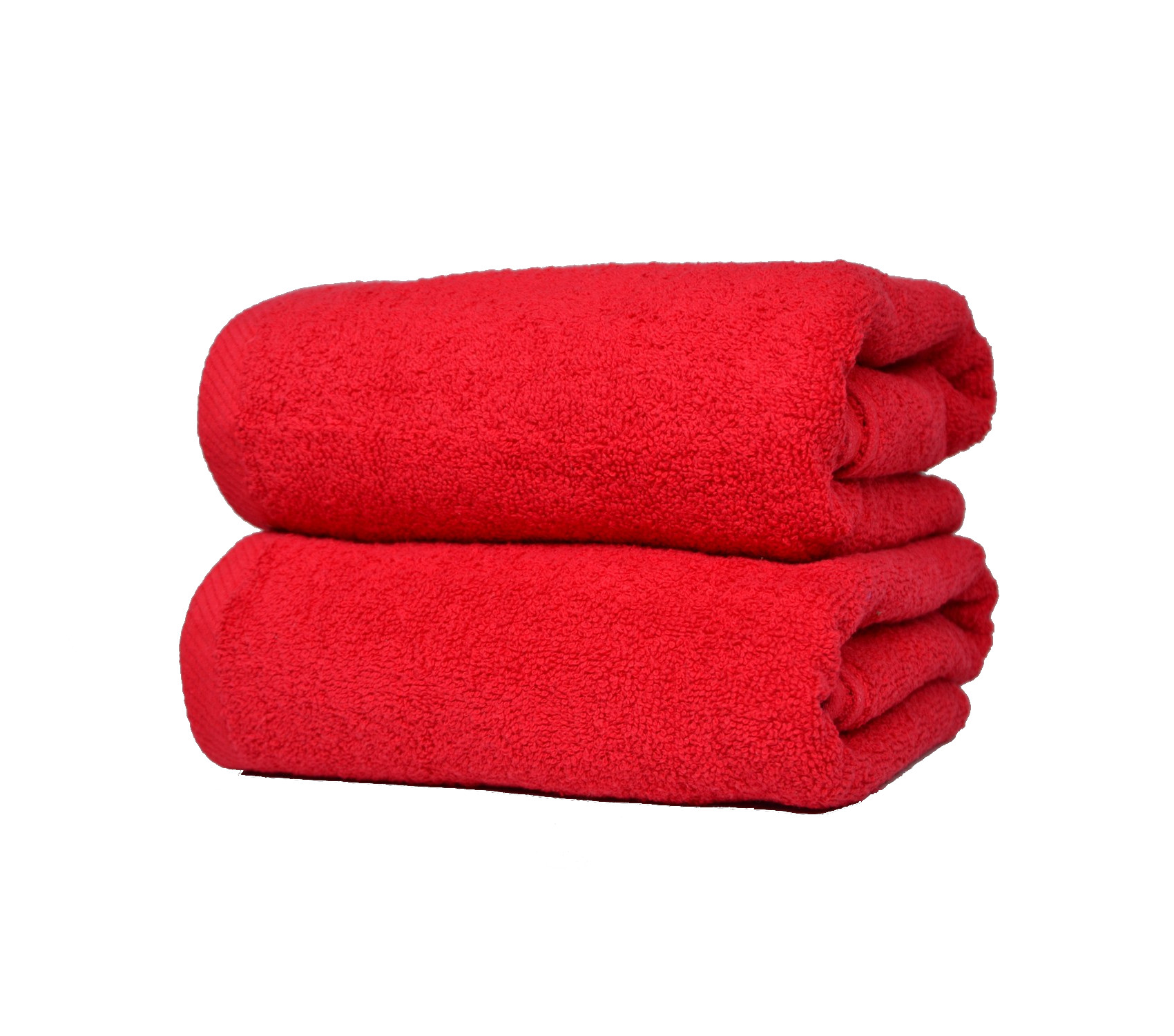 Ręcznik czerwony hotelowy kąpielowy 140x70 - Extra Soft