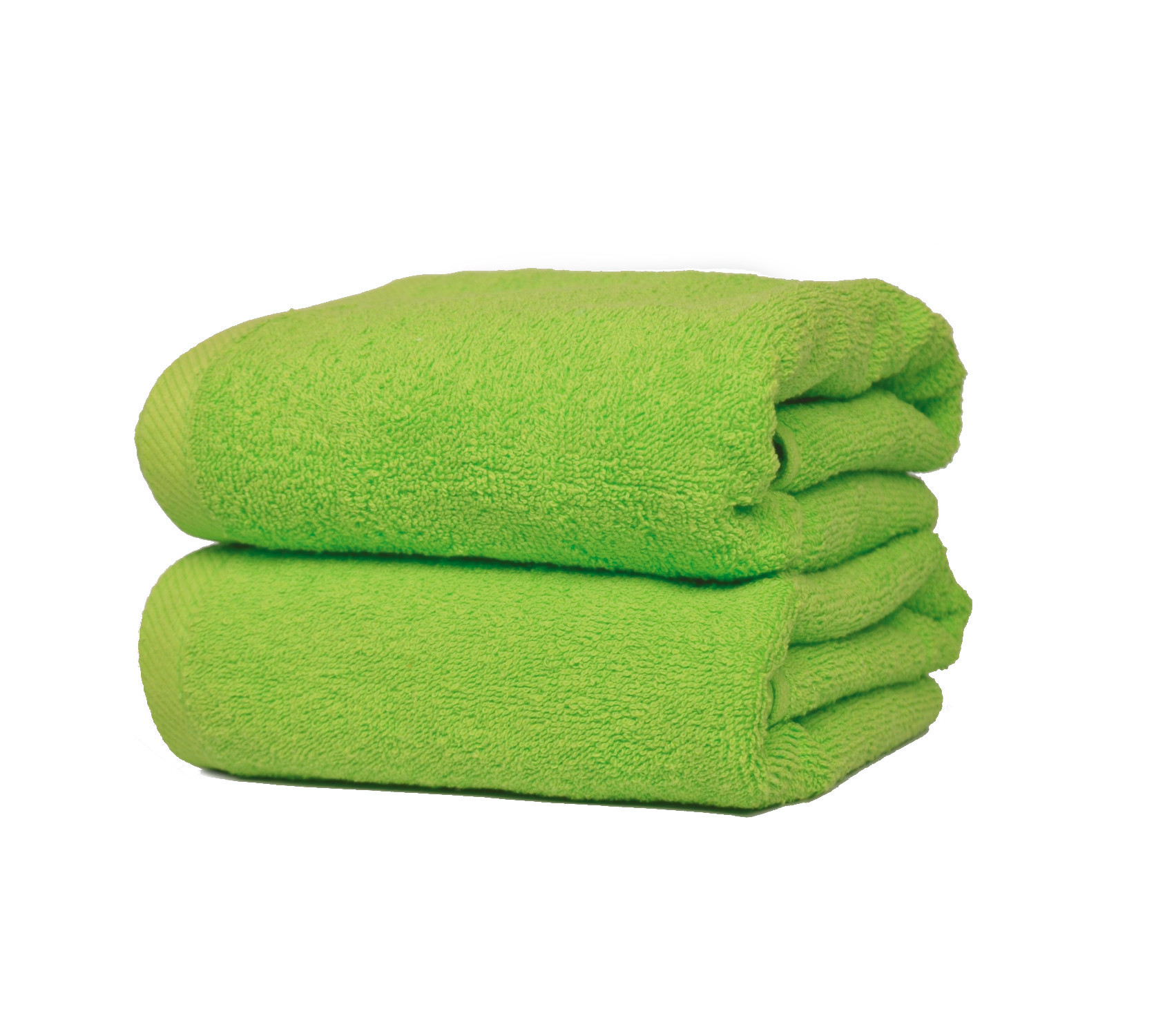 Ręcznik limonkowy hotelowy kąpielowy 100x50 - Extra Soft