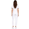 Bluza I Cygaretki W Komplecie Medical Beauty Z Granatowa Lamowka
