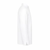 Bluza Kucharska Meska Zakryte Zatrzaski Dwie Kieszenie Kolor Bialy Prawy Bok