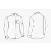 Bluza Kucharska Rysunek Techniczny
