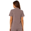 Cappucino Damska Bluza Medyczna Ze Stojka Basic Premium Tyl