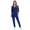 Damski Komplet Medyczny Casual Premium W Kolorze Granatowym Rekaw 3 4