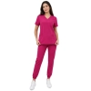 Komplet medyczny amarant casual premium roz. XS – komplet medyczny – strój medyczny