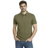 Koszulka Polo Meska Krotki Rekaw Khaki