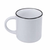 Kubek Ceramiczny W Stylu Retro Z Okraglym Uchwytem 300 Ml Kolor Bialy Inna Perspektywa