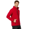 Kurtka Meska Softshell Z Kieszeniami Zapinana Na Zamek Kolor Czerwony Widok Z Boku