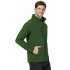 Kurtka Meska Softshell Z Kieszeniami Zapinana Na Zamek Kolor Zielony Widok Z Boku