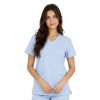 Bluza medyczna niebieska basic premium roz. L – bluza medyczna – bluza lekarska robocza