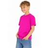 T Shirt Dzieciecy Dla Chlopca I Dziewczynki Kolor Fuksja Widok Chlopca W T Shirt