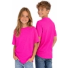 T Shirt Dzieciecy Dla Chlopca I Dziewczynki Kolor Fuksja