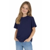 T Shirt Dzieciecy Dla Chlopca I Dziewczynki Kolor Granatowy Widok Dziewczynki W T Shirt