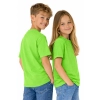 T Shirt Dzieciecy Dla Chlopca I Dziewczynki Kolor Limonka Widok Z Boku