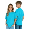 T Shirt Dzieciecy Dla Chlopca I Dziewczynki Kolor Turkusowy