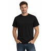 T Shirt Meski Krotki Rekaw 100 Bawelna Kolor Czarny