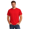 T Shirt Meski Krotki Rekaw 100 Bawelna Kolor Czerwony