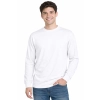 T Shirt Meski Z Dlugim Rekawem 170G Bialy 1