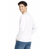 T Shirt Meski Z Dlugim Rekawem 170G Bialy Widok Z Tylu 1