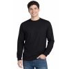 T Shirt Meski Z Dlugim Rekawem 170G Czarny