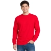 T Shirt Meski Z Dlugim Rekawem 170G Czerwony 1