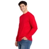 T Shirt Meski Z Dlugim Rekawem 170G Czerwony Widok Z Boku 1