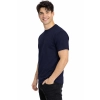 T Shirt Meski Z Krotkim Rekawem Gramatura 190G Granatowy Widok Z Boku